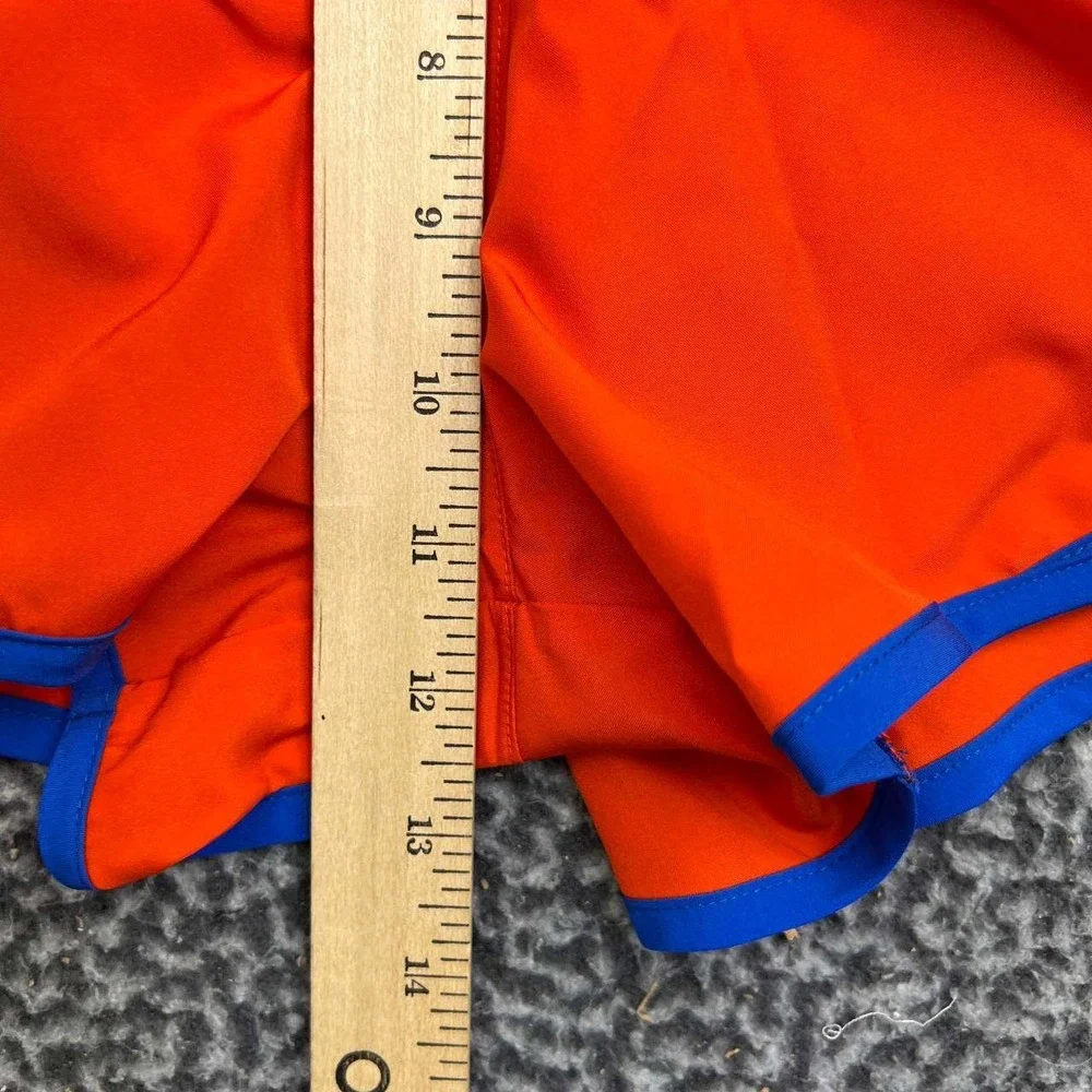 Nike Florida Gators Dri-FIT Running Shorts Women Medium Orange Blue White New M